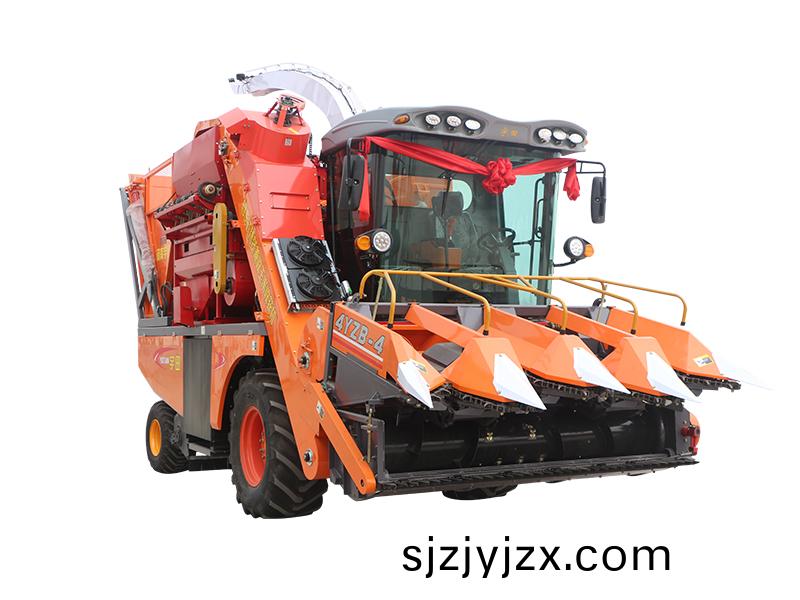 4YZB-4A3自(zi)走式穗(sui)莖(jing)兼(jian)收(shou)玉米(mi)收(shou)穫機